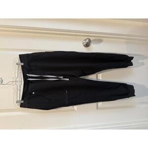 FIGS Black Technical Collection Joggers Size Medium Petite Women's